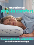 Silentnight Airmax breathable memory foam white pillow, UK version