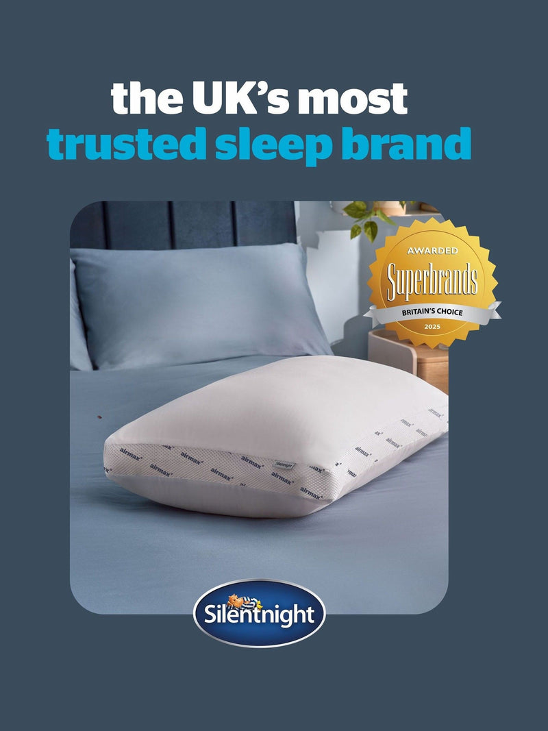 Silentnight Airmax breathable memory foam white pillow, UK version