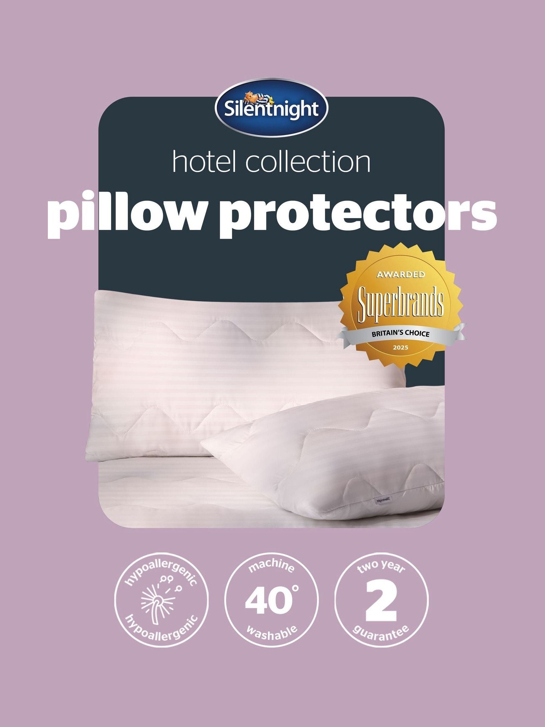 Silentnight Hotel Collection pillow protector single (British brand)