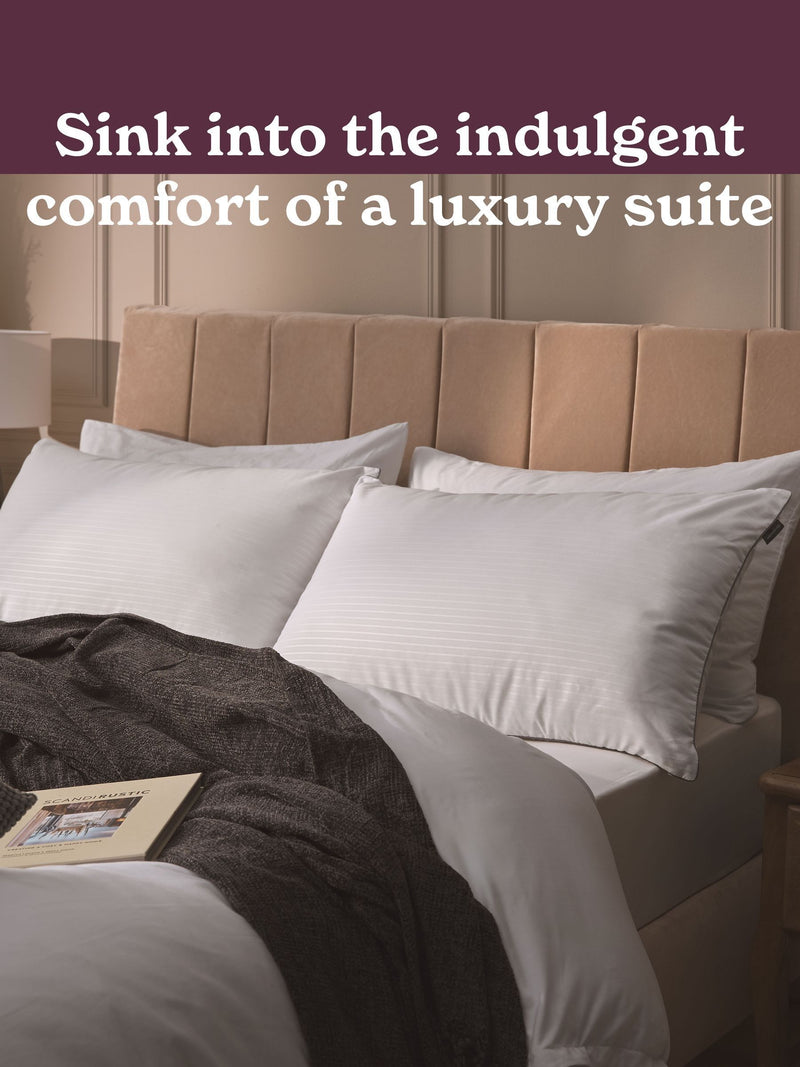 Sleepeezee Hotel Luxe Hypoallergenic Pillow Pair - British product