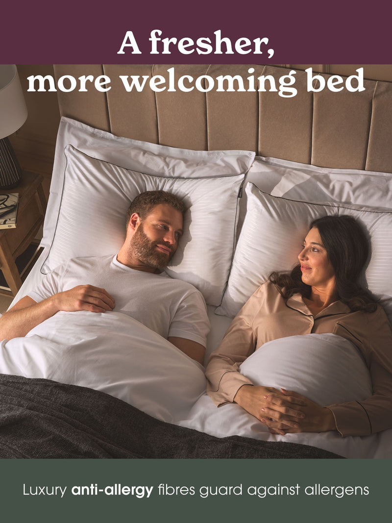 Sleepeezee Hotel Luxe Hypoallergenic Pillow Pair - British product
