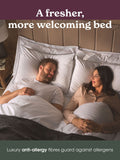 Sleepeezee Hotel Luxe Hypoallergenic Pillow Pair - British product