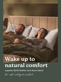 Sleepeezee feather down pillow, UK version