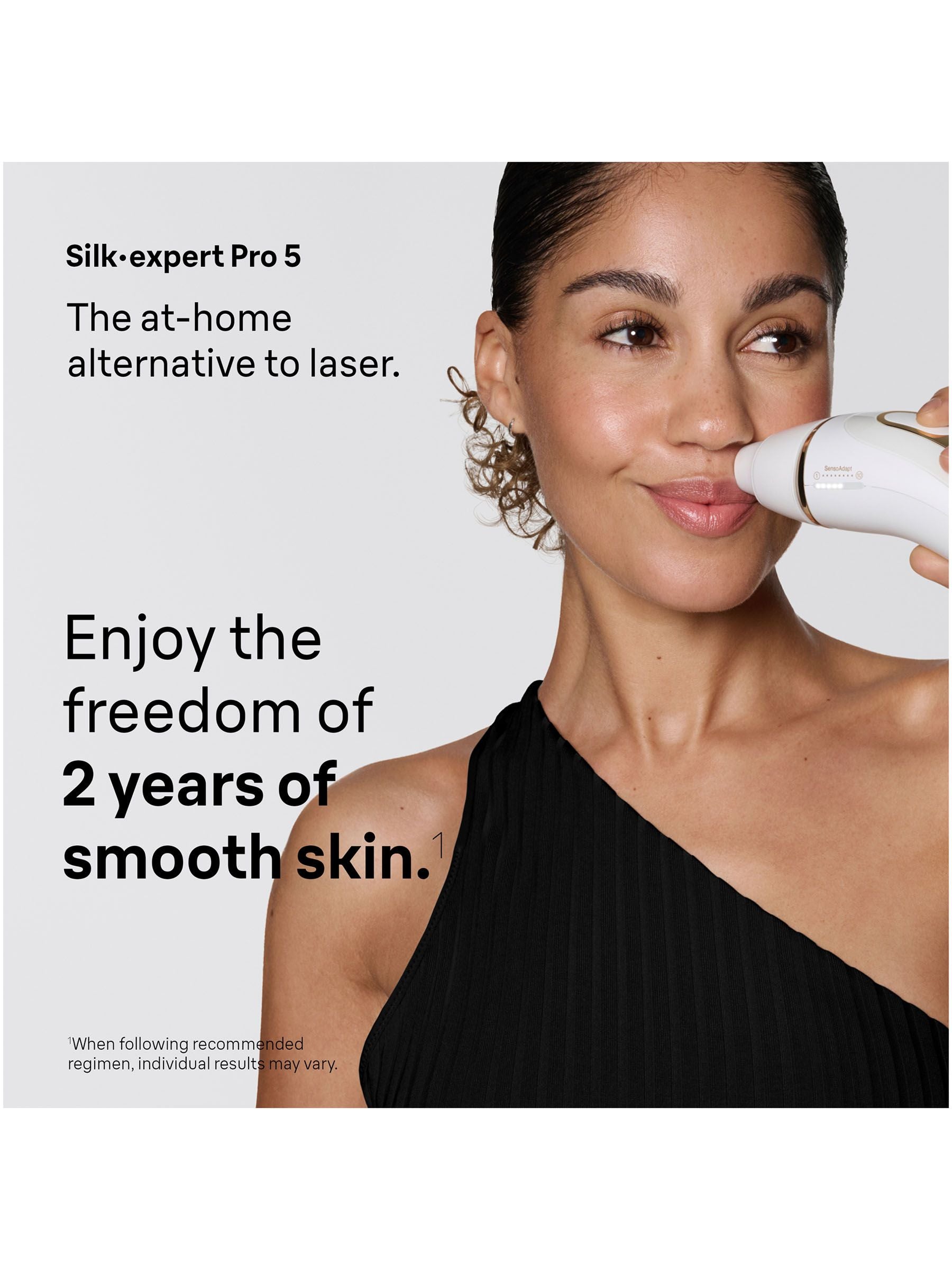 Braun Silkexpert Pro 5 IPL hair removal device, imported from the UK