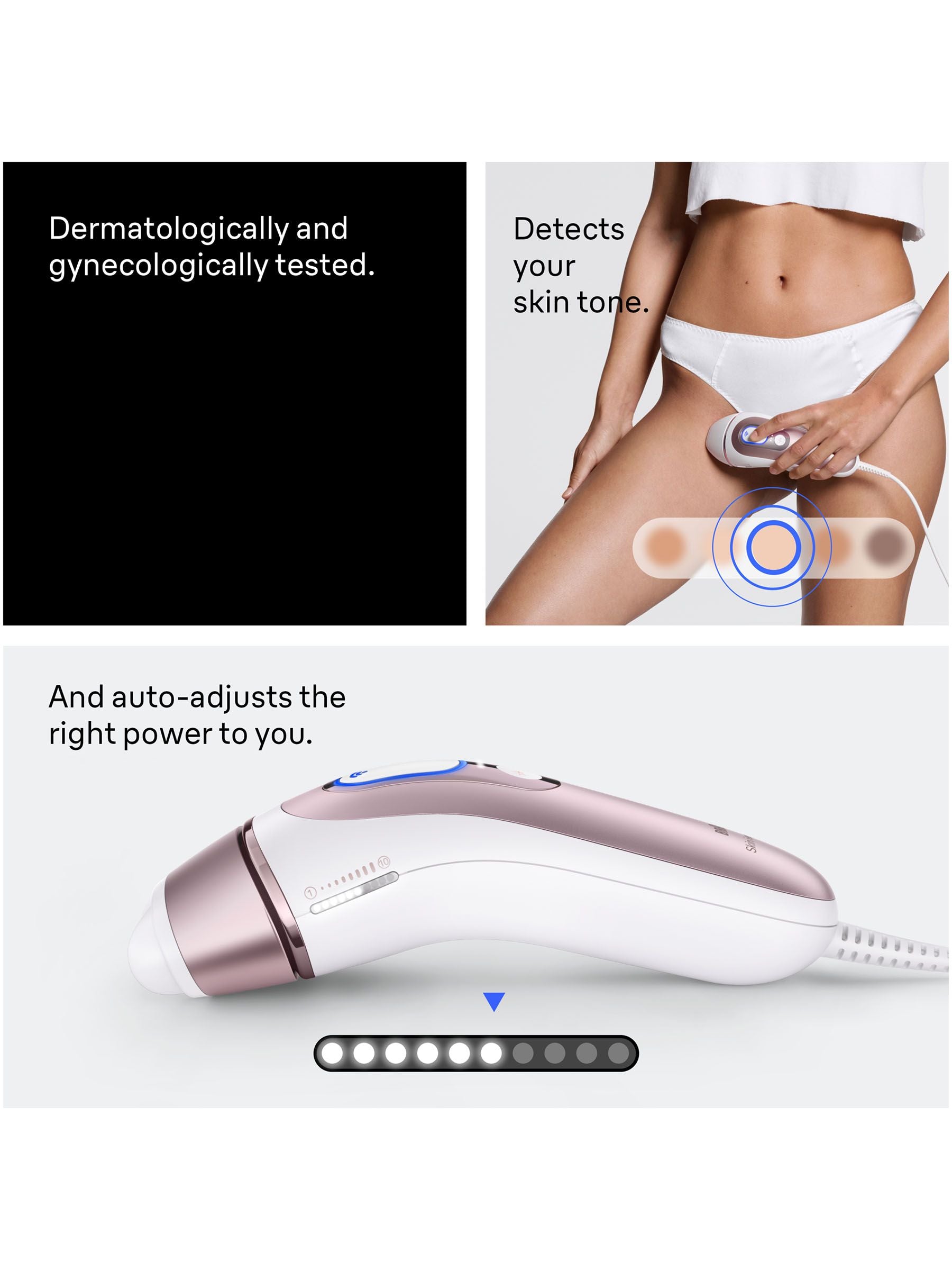 Braun Smart IPL hair removal device PL7441, UK version