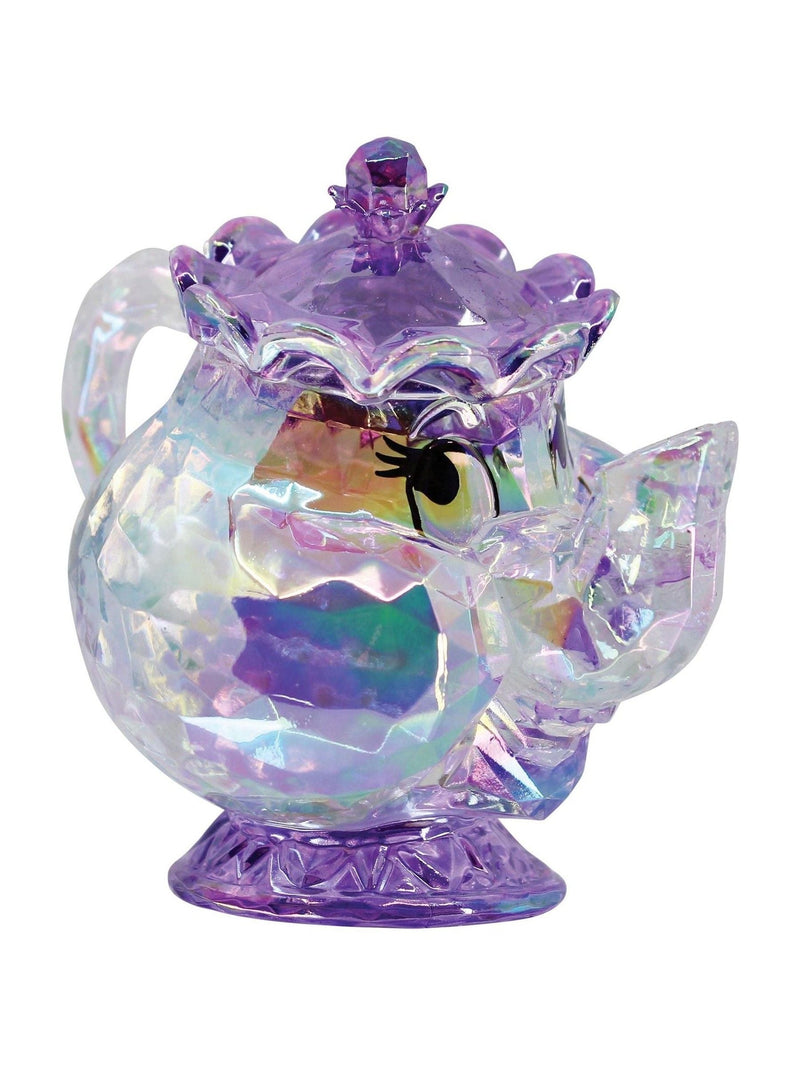 Disney Mrs Potts purple acrylic figurine 7cm (British brand)