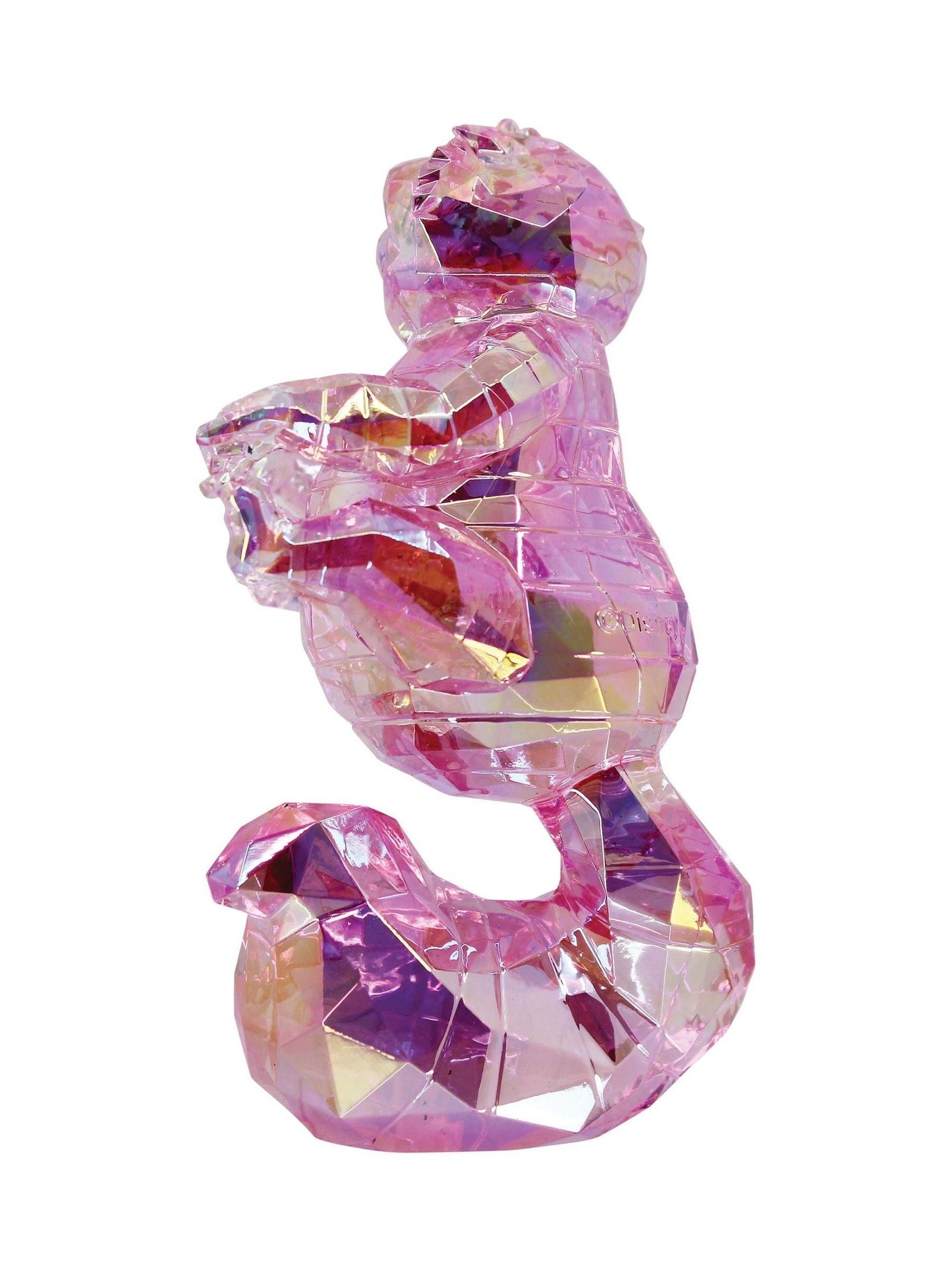 Disney Pink Cheshire Cat facet acrylic figurine, UK version