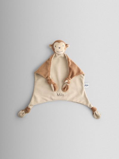 Next JoJo Maman Bébé Milo Monkey Personalised Comforter- Buy online at McGrocer