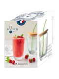 La Rochère clear smoothie glass 430ml (British brand)