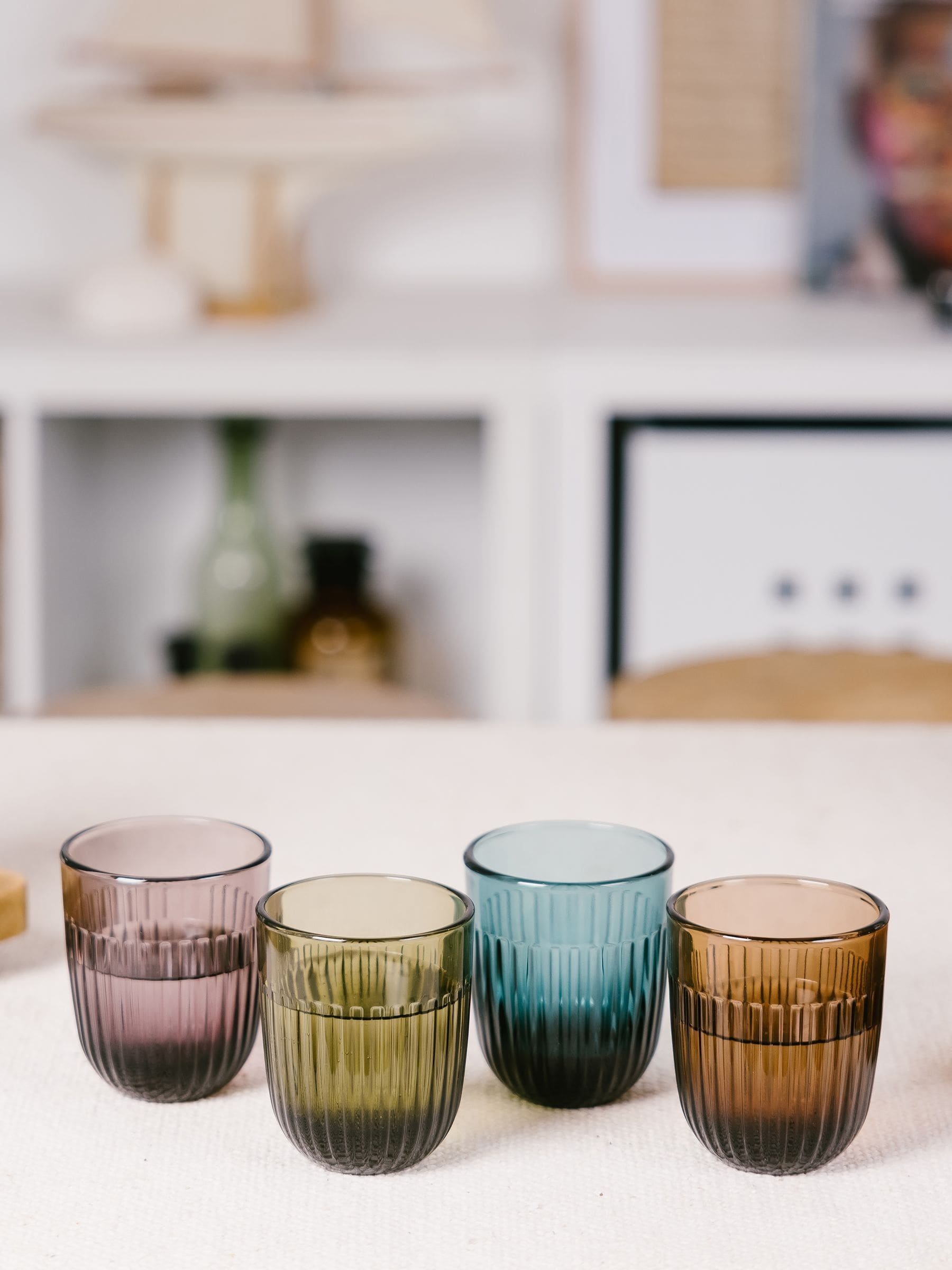 La Rochère Ouessant tumbler set assorted colours 260ml (British brand)