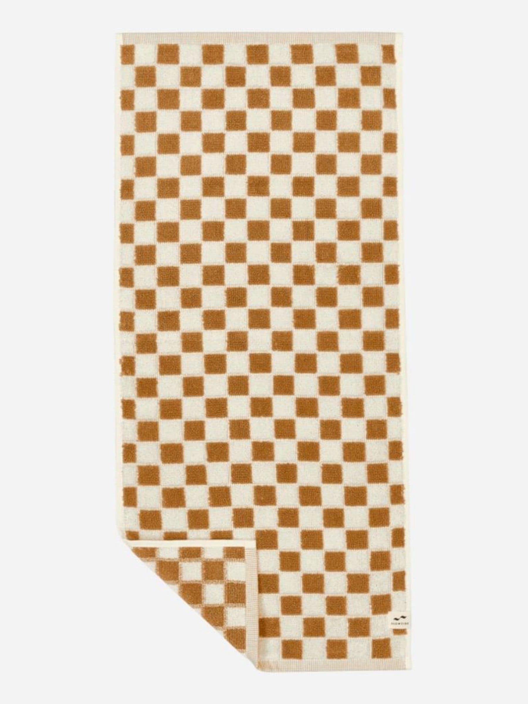SlowTide Brush Mate printed patterned bath towel, imported from the UK