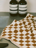 SlowTide Brush Mate printed patterned bath towel, imported from the UK