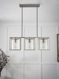 BHS Hardy Caged bubble glass ceiling light, UK version
