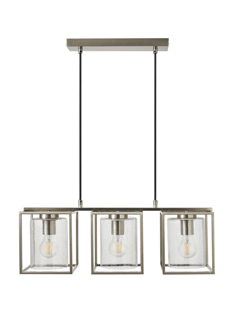 BHS Hardy Caged bubble glass ceiling light, UK version