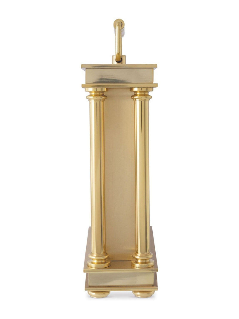 Acctim gold tone Marlow carriage clock, imported from the UK