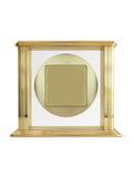 Acctim Hamilton table clock gold tone (British brand)
