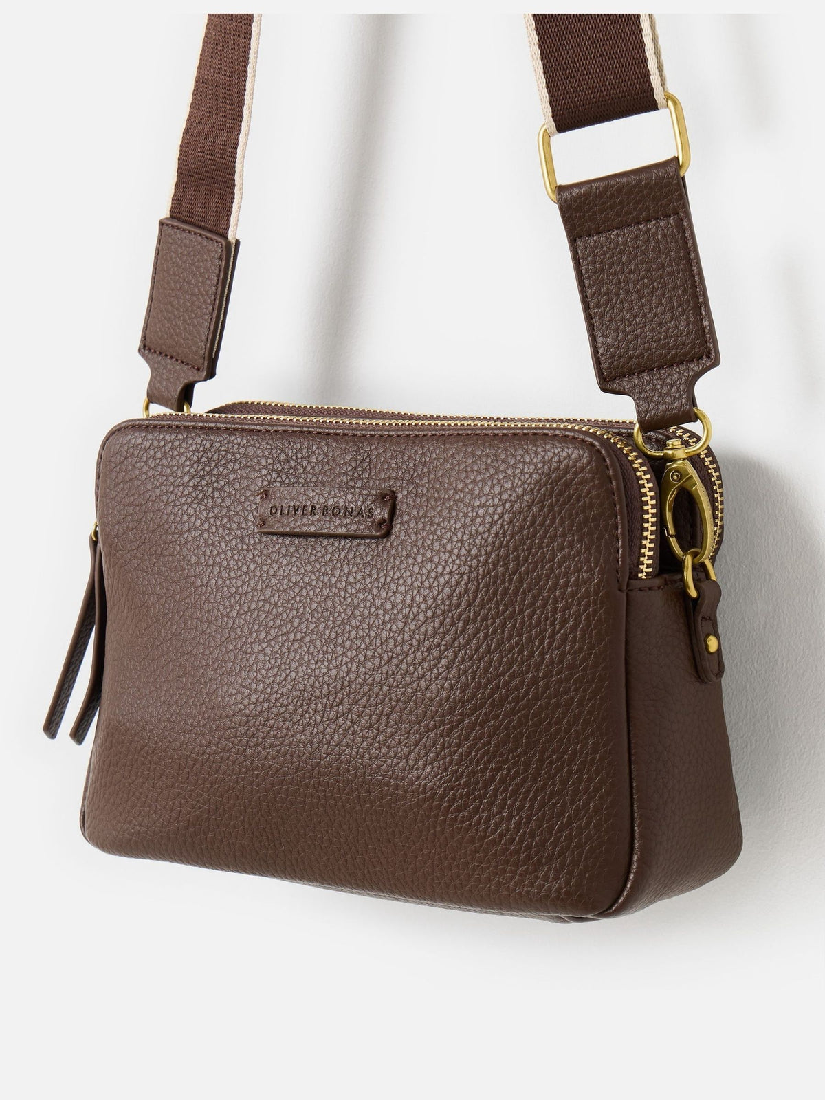 Oliver Bonas brown Isla crossbody bag, UK version