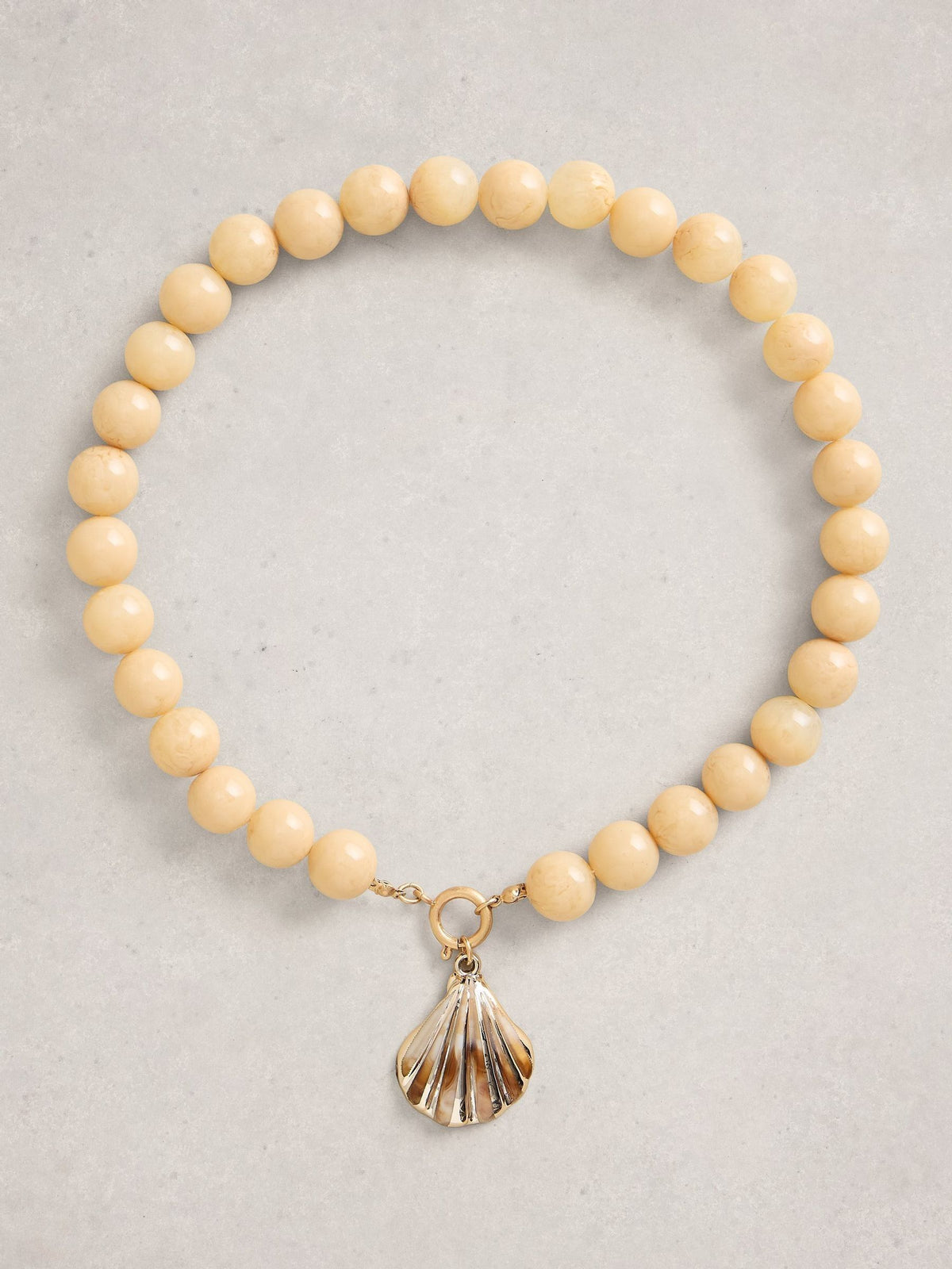 White Stuff natural shell charm necklace, imported from the UK