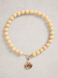 White Stuff natural shell charm necklace, imported from the UK
