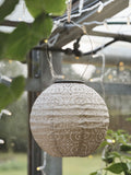 Lights4fun set of 3 Tyvek solar lanterns, imported from the UK