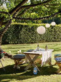 Lights4fun white cloud solar lanterns 3-pack (British brand)