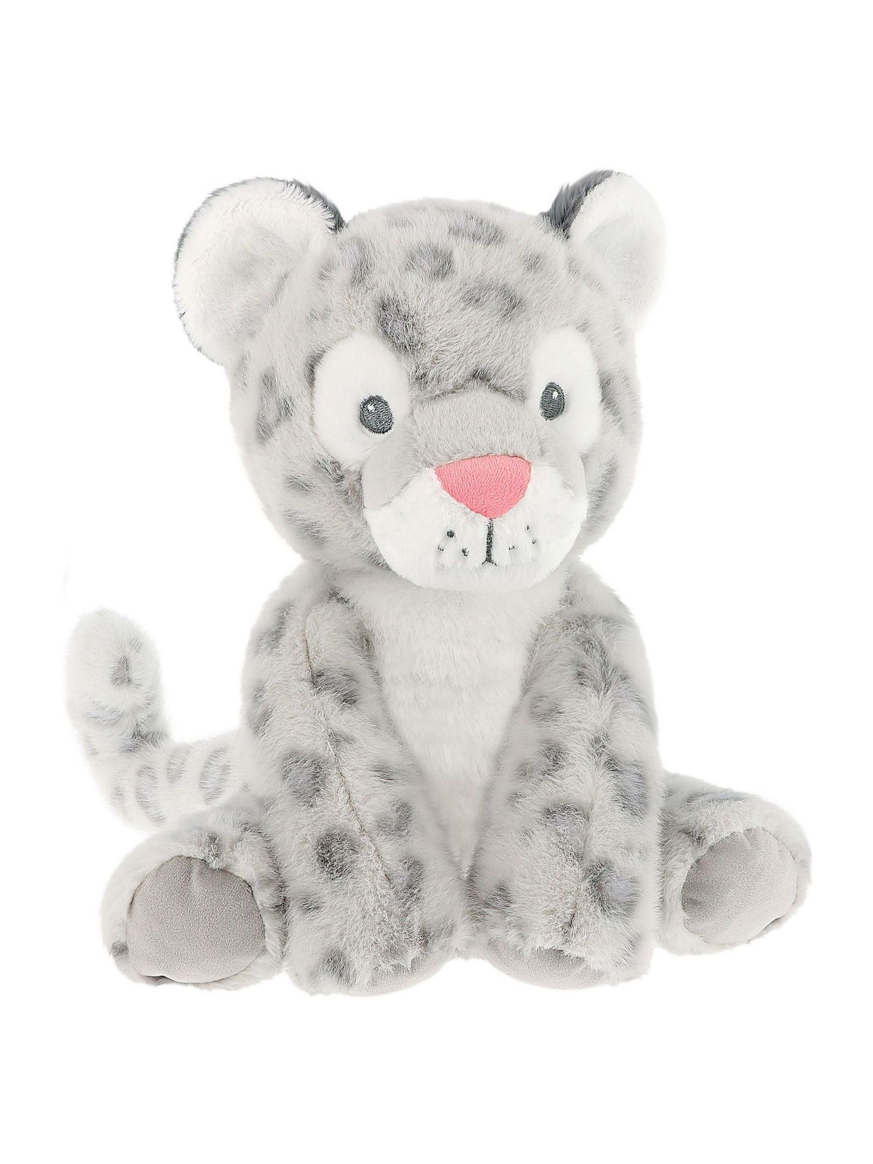 Keel Toys Keeleco Baby snow leopard plush 25cm - British product
