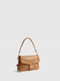 River Island brown slouch tab front shoulder bag (British brand)