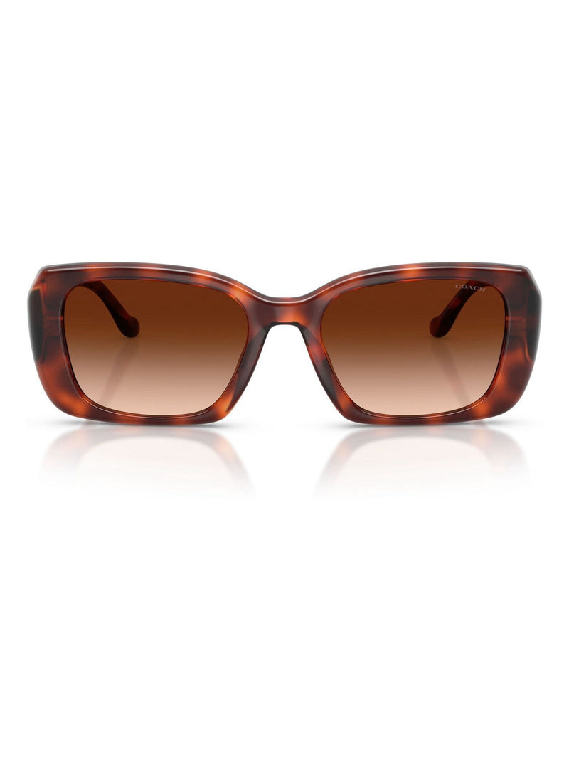Coach brown square sunglasses (British brand)