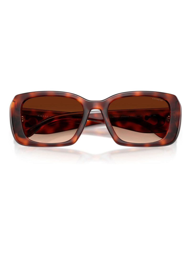 Coach brown square sunglasses (British brand)