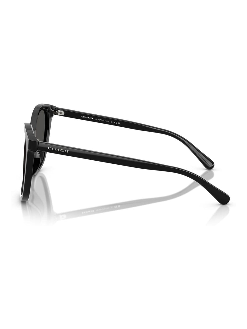 COACH black square sunglasses acetate frame - British product
