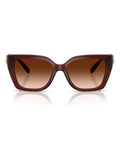 Coach brown square sunglasses gradient lenses (British brand)
