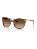 Coach cat eye sunglasses light brown tortoise frame, UK version