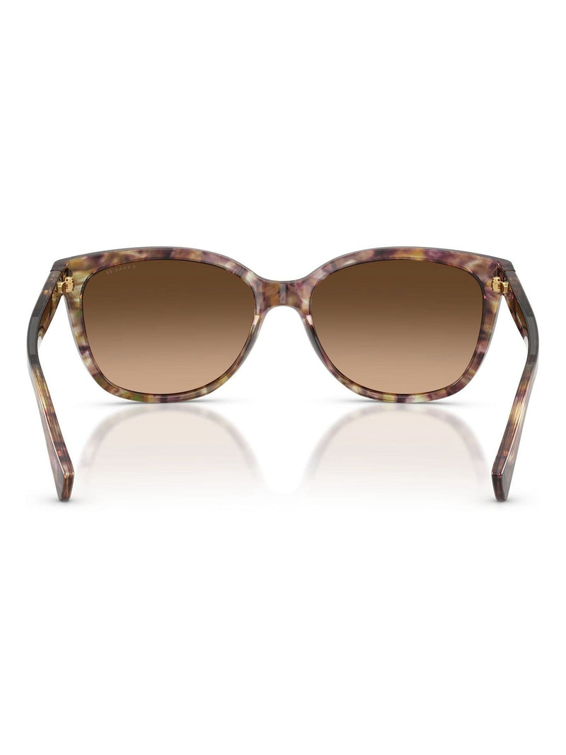 Coach cat eye sunglasses light brown tortoise frame, UK version