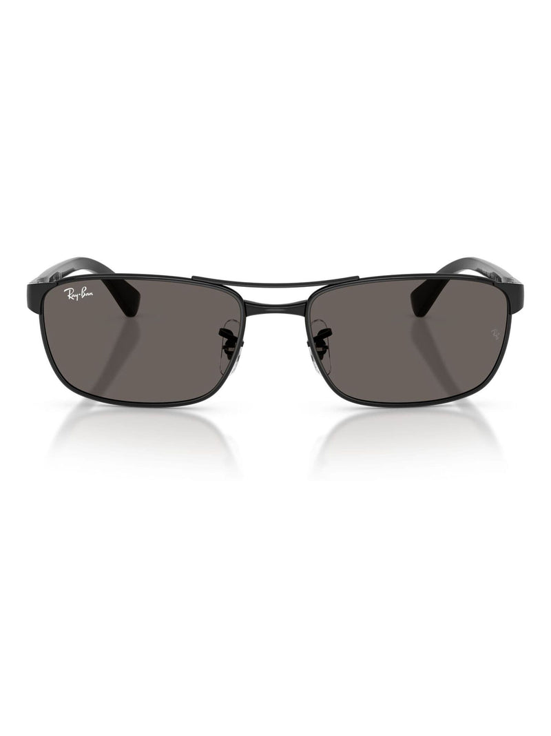 Ray-Ban RB3778 black metal sunglasses, imported from the UK