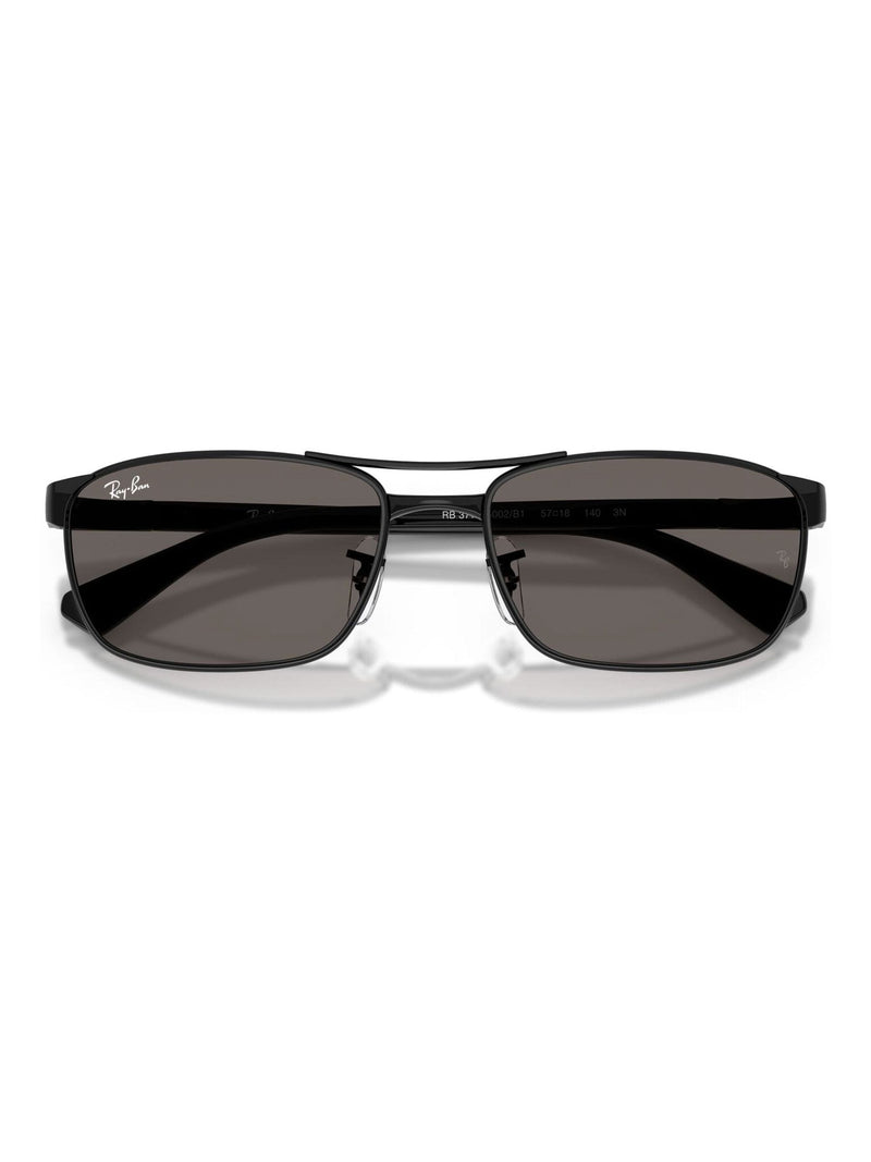 Ray-Ban RB3778 black metal sunglasses, imported from the UK