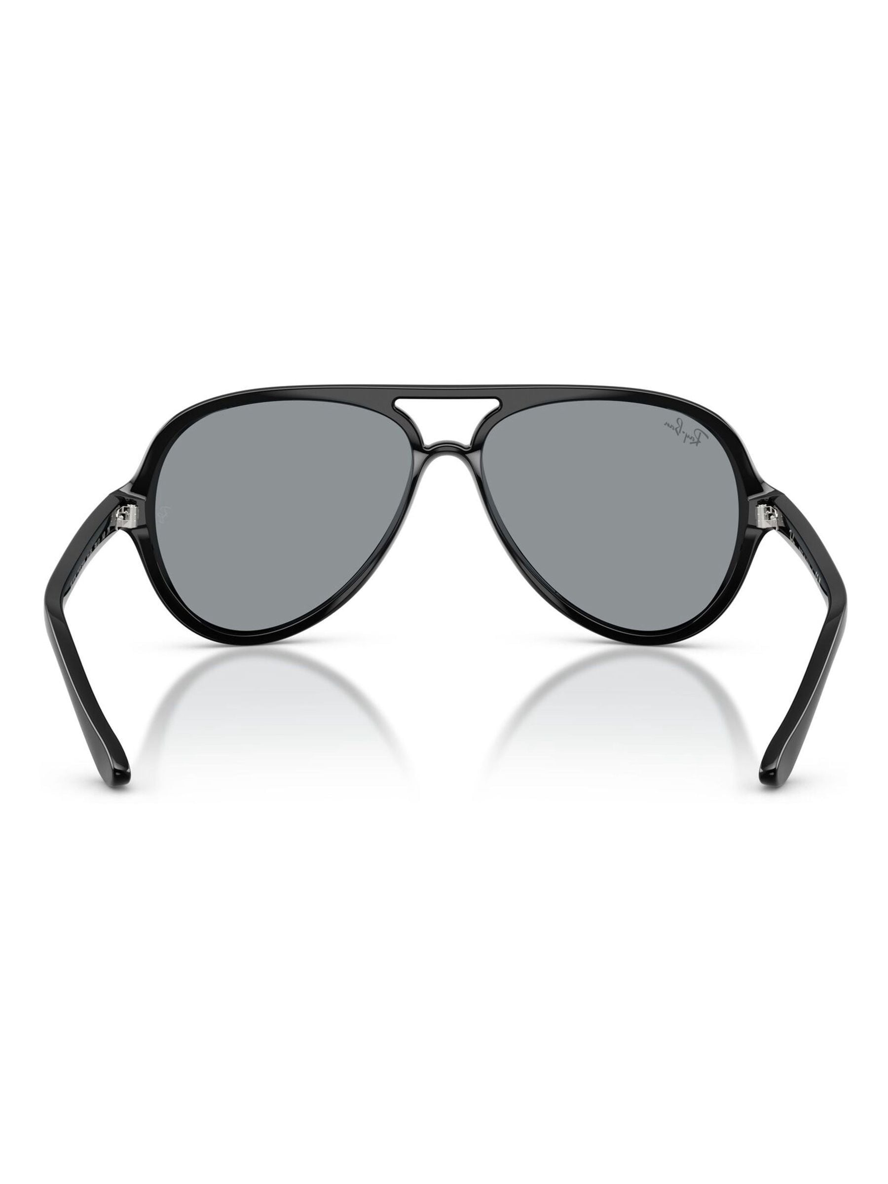Ray-Ban black pilot sunglasses Cats 5000, imported from the UK