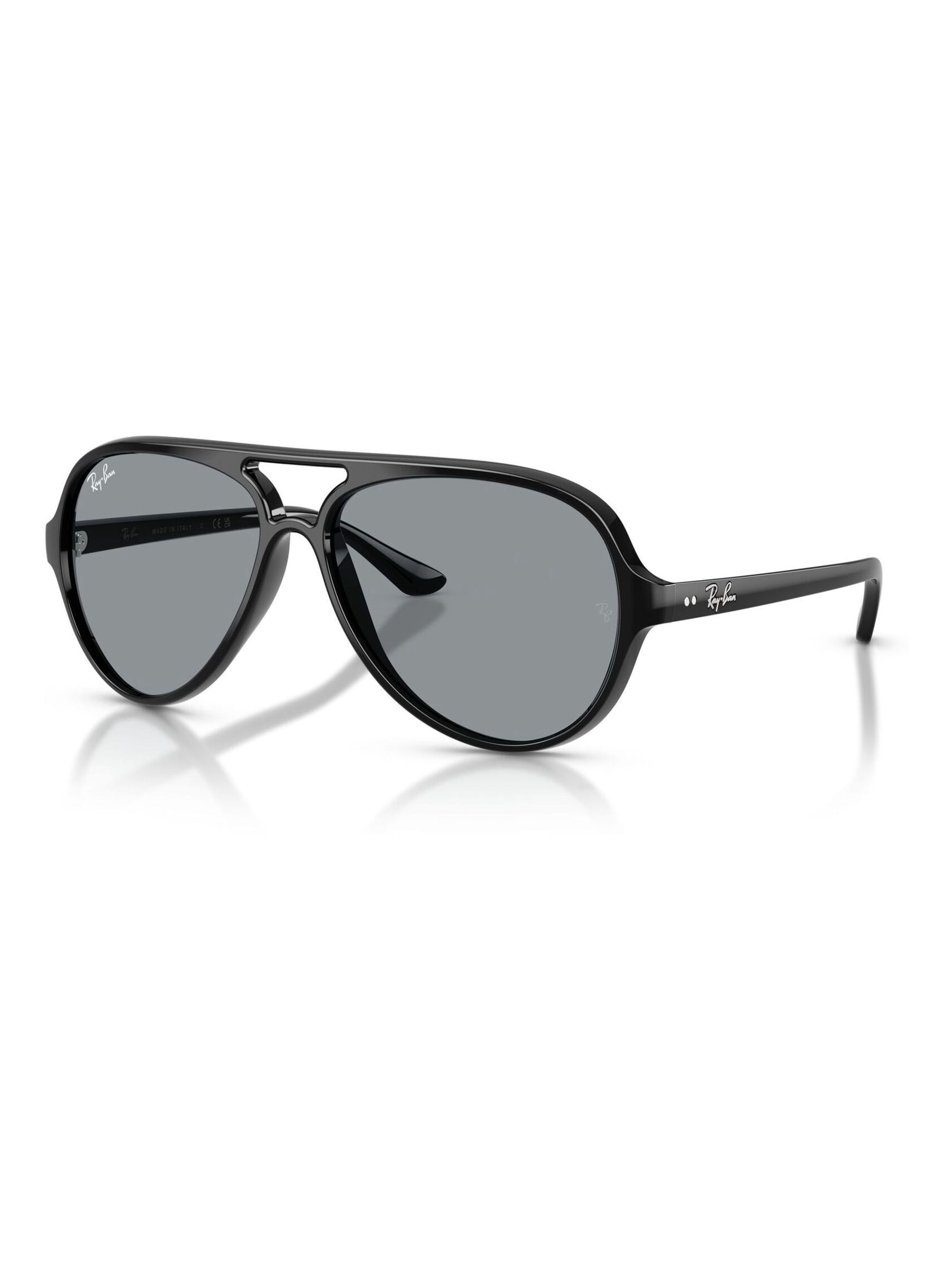 Ray-Ban black pilot sunglasses Cats 5000, imported from the UK