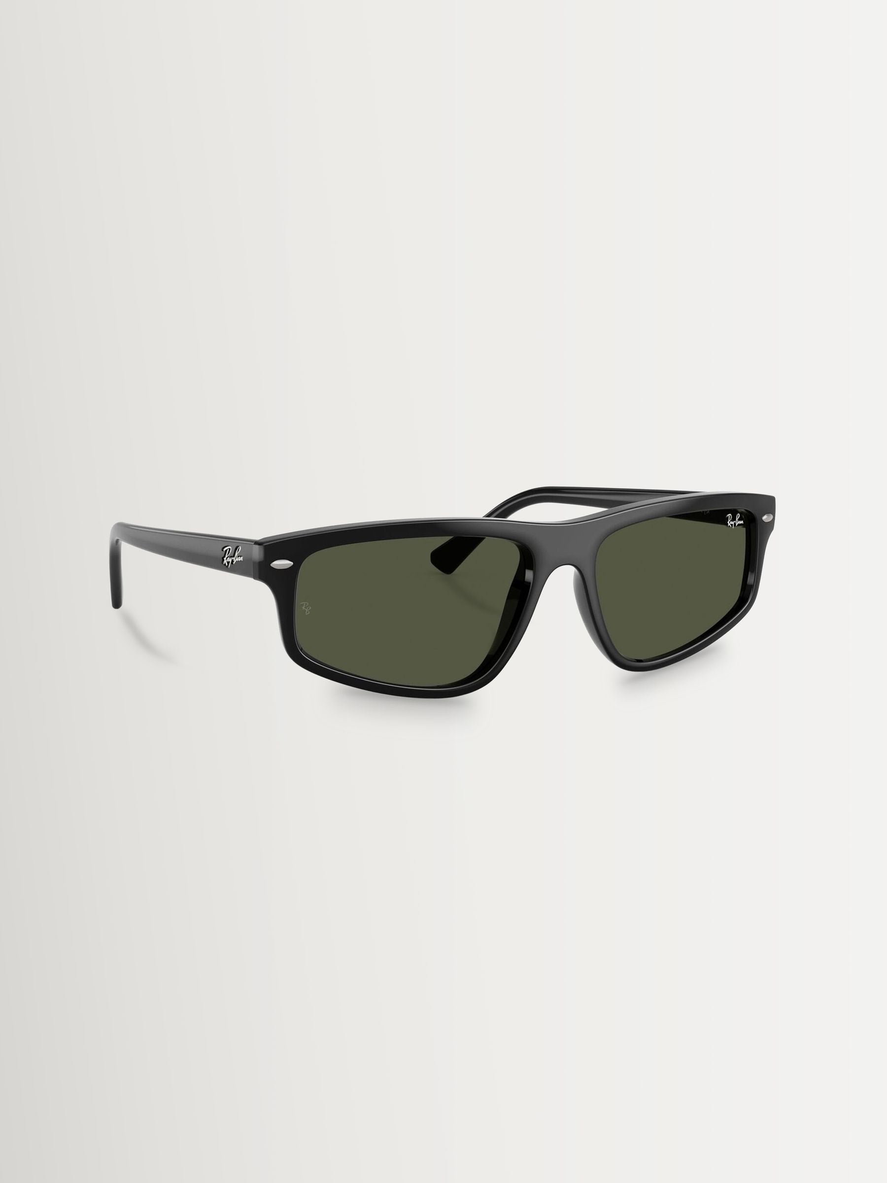 Ray Ban black irregular sunglasses, UK version