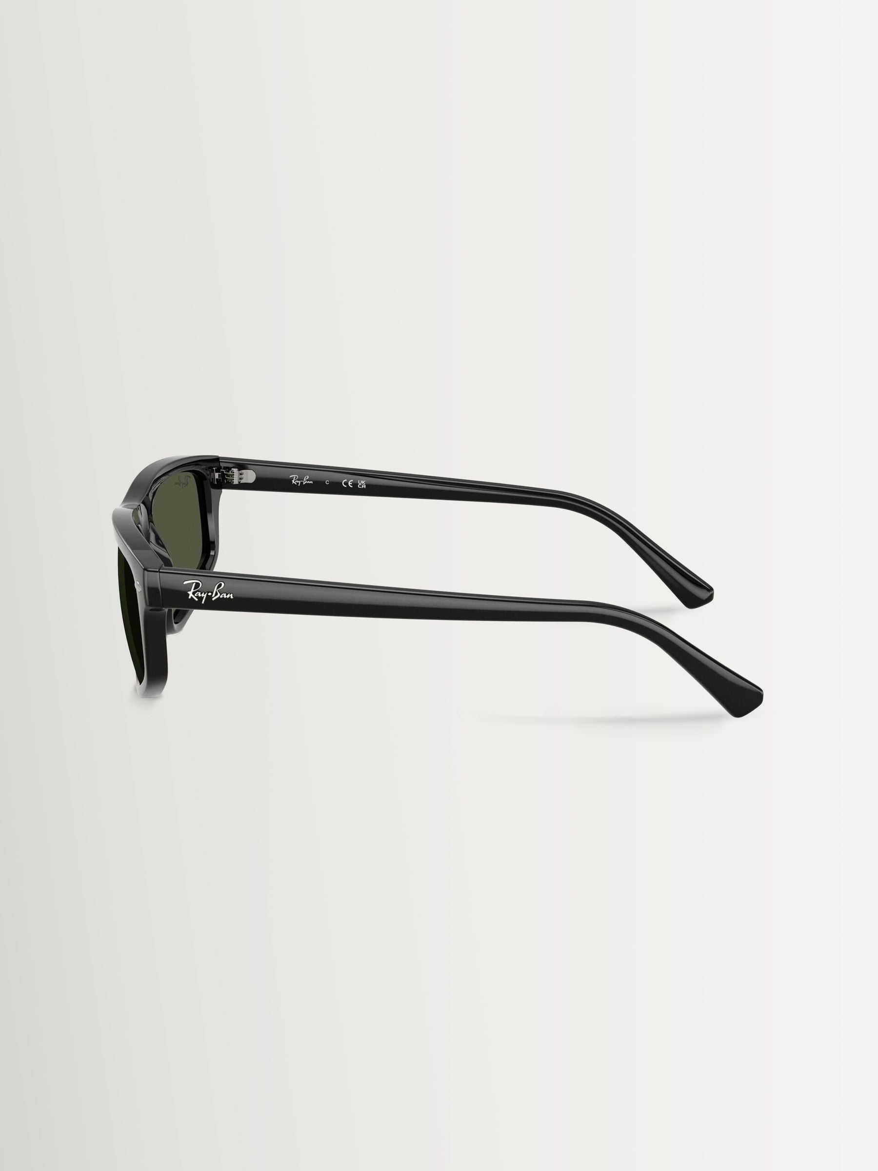 Ray Ban black irregular sunglasses, UK version