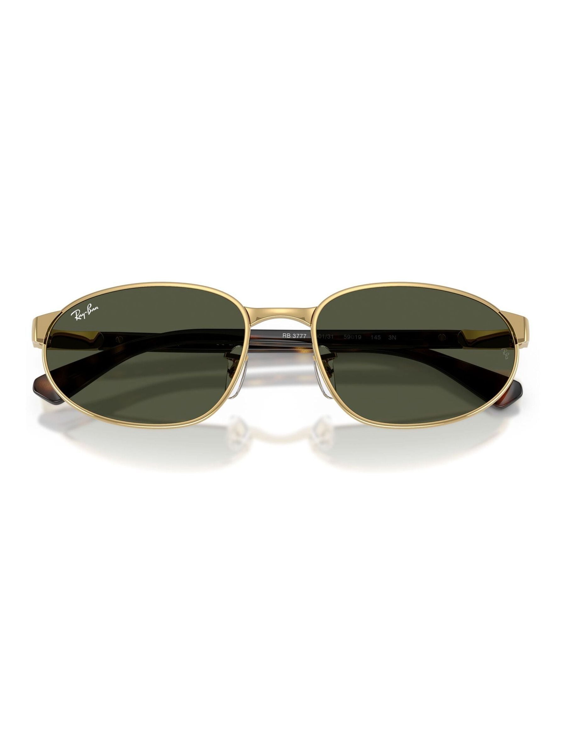 Ray-Ban gold metal geometrical sunglasses (British brand)