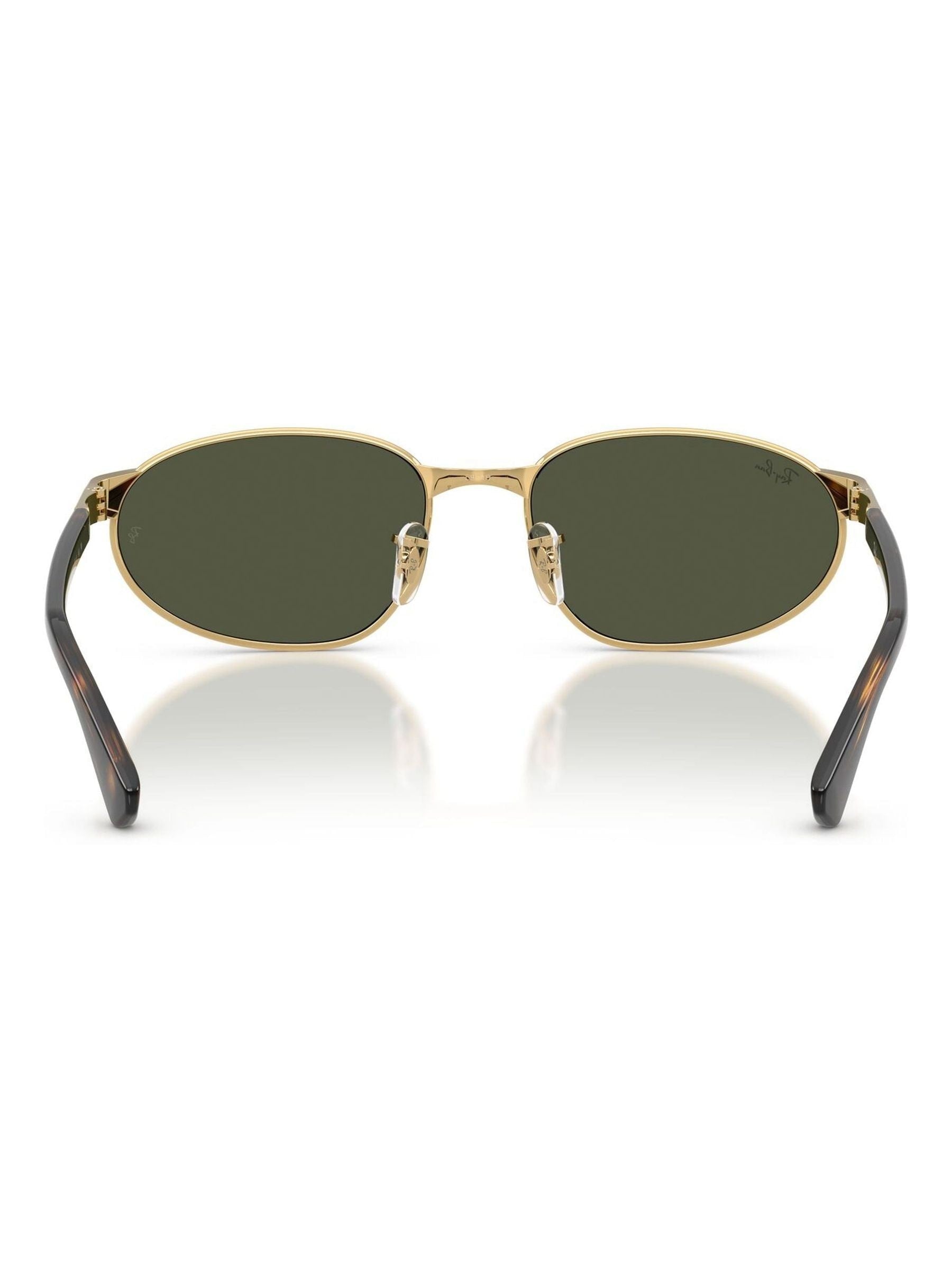 Ray-Ban gold metal geometrical sunglasses (British brand)