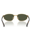Ray-Ban gold metal geometrical sunglasses (British brand)