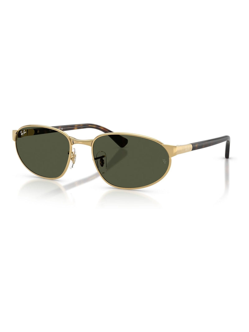 Ray-Ban gold metal geometrical sunglasses (British brand)