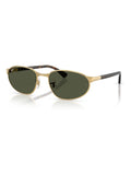 Ray-Ban gold metal geometrical sunglasses (British brand)