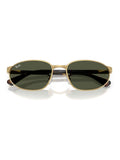 Ray-Ban gold metal geometrical sunglasses (British brand)