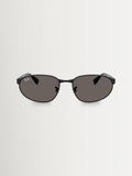 Ray-Ban RB3777 black metal sunglasses (British brand)
