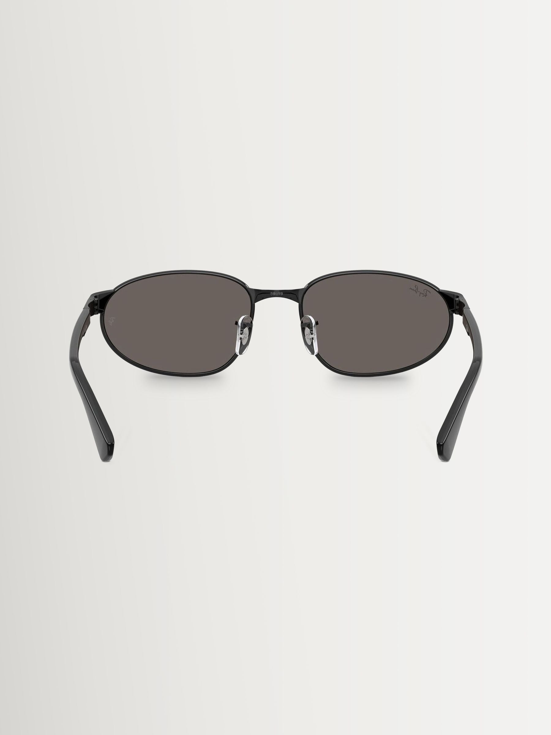 Ray-Ban RB3777 black metal sunglasses (British brand)