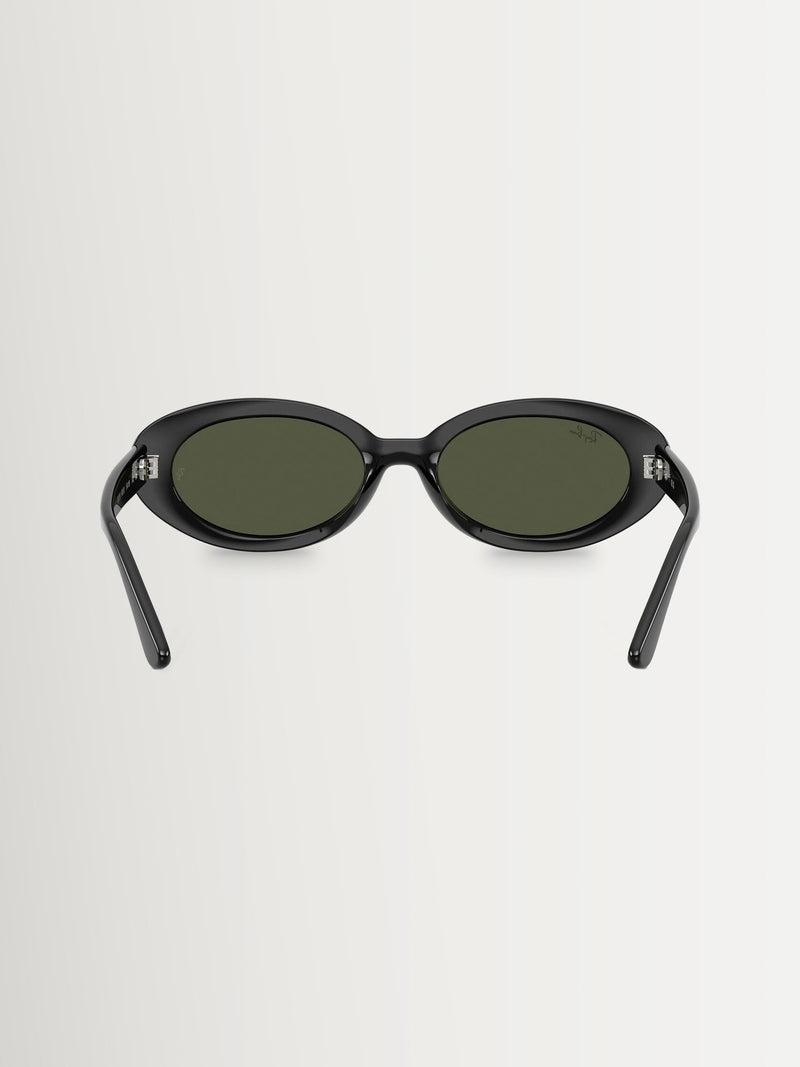 Ray-Ban black oval sunglasses RB2223, imported from the UK