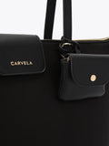 Carvela Marcela black nylon tote bag, imported from the UK