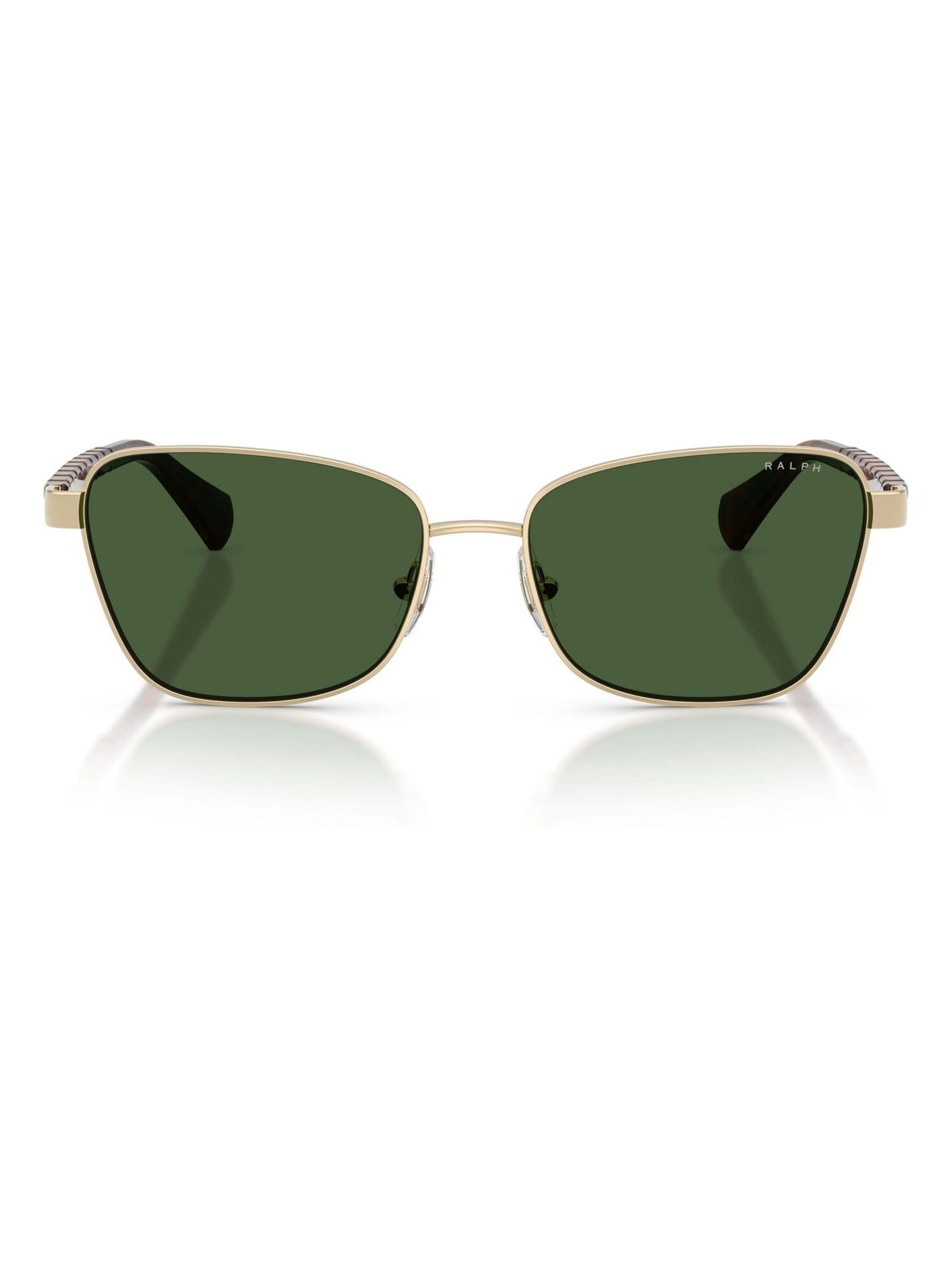 Ralph by Ralph Lauren gold irregular sunglasses (British brand)
